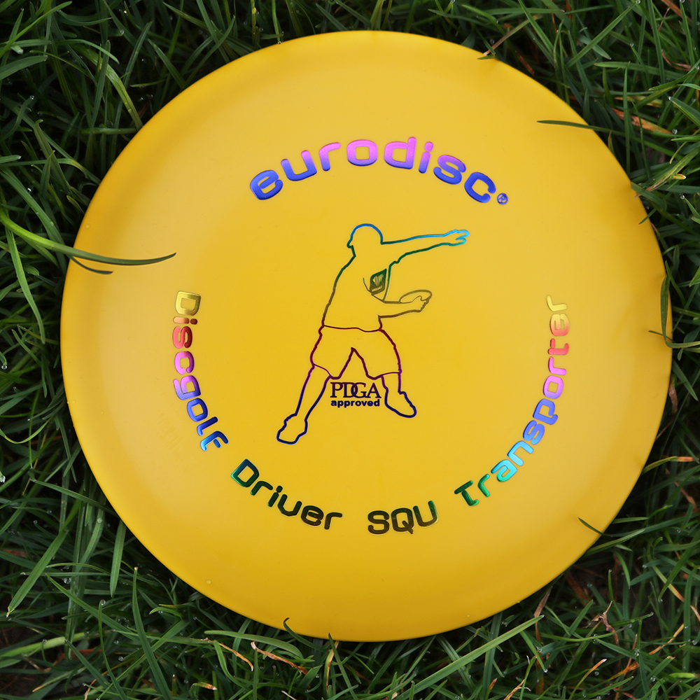 eurodisc® Disc Golf Fairway Driver Light Transporter SQU Yellow